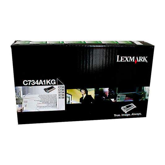 Lexm C734 Black Toner Cart