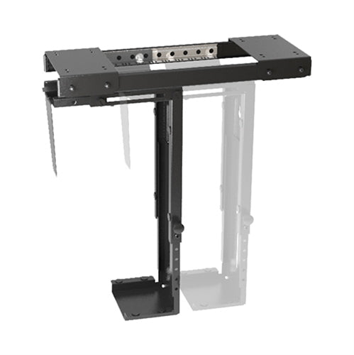 Brateck Adjustable Under-Desk ATX Case Mount with Sliding track