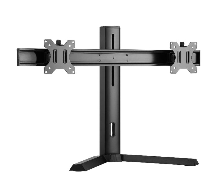 Brateck Dual Free Standing Screen Classic Pro Gaming Monitor Stand Fit Most 17'- 27' Monitors