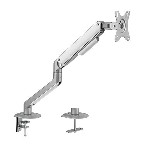 Brateck Single Monitor Economical Spring-Assisted Monitor Arm Fit Most 17'-32' Monitors