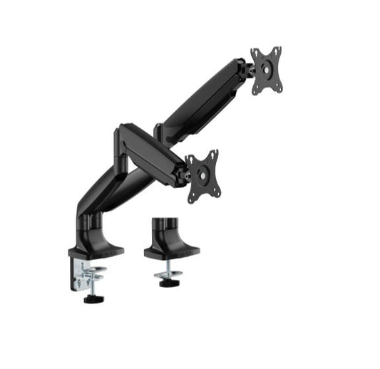 Brateck LDT82-C024-BK DUAL SCREEN HEAVY-DUTY GAS SPRING MONITOR ARM For most 17'~35' Monitors