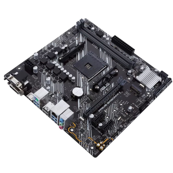 ASUS AMD B450M PRIME B450M-K II (Ryzen AM4) Micro ATX motherboard with M.2 support