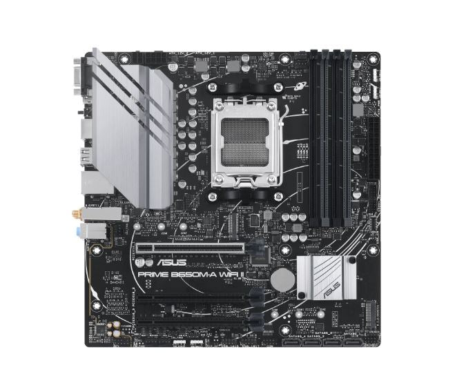 ASUS AMD B650M PRIME B650M-A WIFI II (AM5)  Micro-ATX motherboard