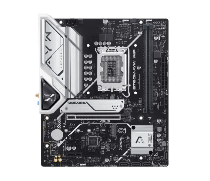 ASUS B760M-AYW WIFI LGA 1700 mATX Motherboard 96GB