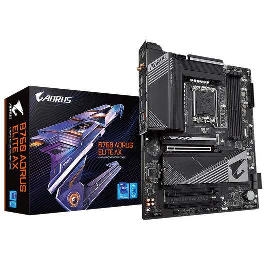 Gigabyte B760 AORUS ELITE AX Intel LGA 1700 ATX Motherboard