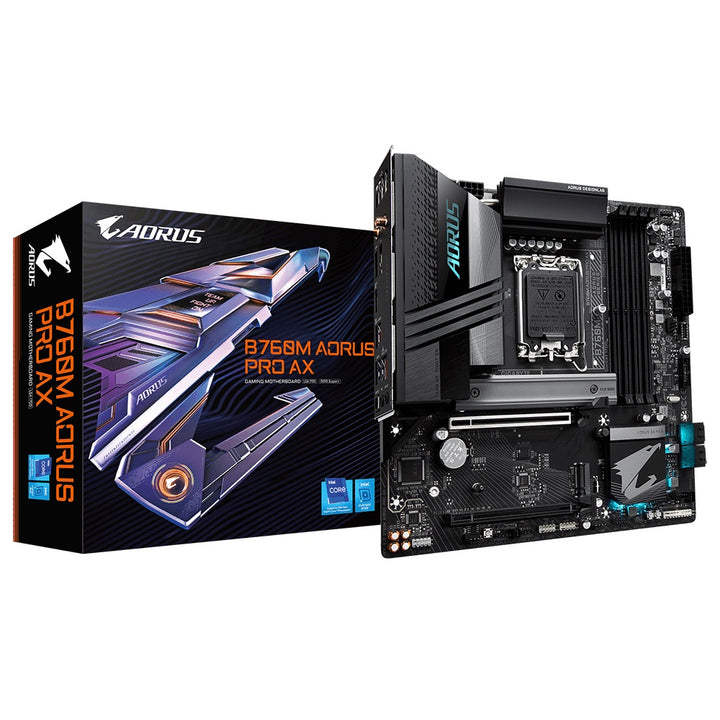 Gigabyte B760M AORUS PRO AX Intel LGA 1700 m-ATX Motherboard