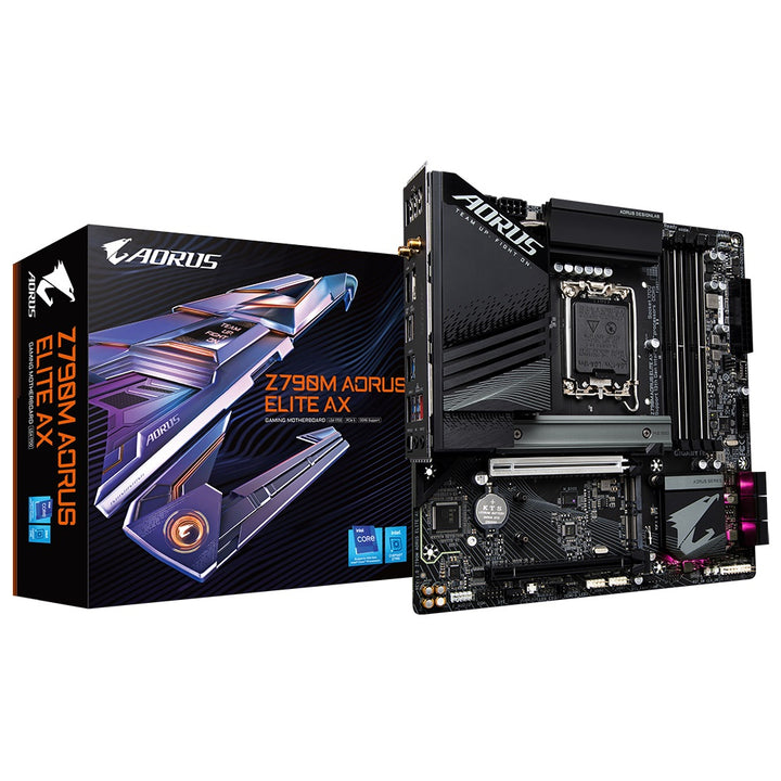 Gigabyte Z790M AORUS ELITE AX Intel LGA 1700 ATX Motherboard