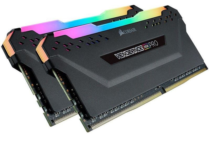 Corsair Vengeance RGB PRO SL 32GB (2x16GB) DDR4 3200Mhz C16 Black Heatspreader Desktop Gaming Memory