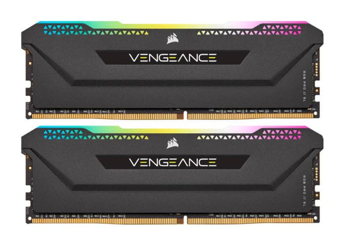 Corsair Vengeance RGB PRO SL 32GB (2x16GB) DDR4 3600Mhz C18 Black Heatspreader Desktop Gaming Memory