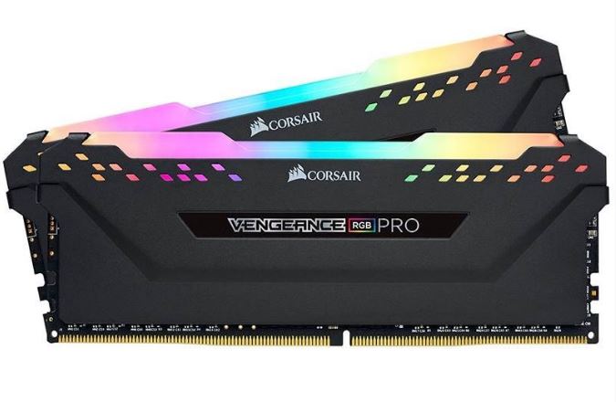 (LS) Corsair Vengeance RGB PRO SL 16GB (2x8GB) DDR4 3200Mhz C16 Black Heatspreader for AMD Desktop Gaming Memory