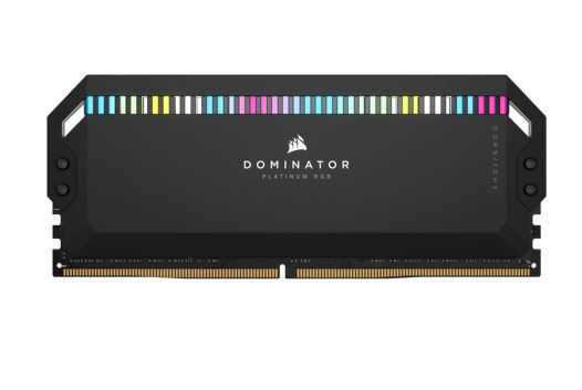 Corsair Dominator Platinum RGB 32GB (2x16GB) DDR5 UDIMM 5600Mhz C36 1.25V Black Desktop PC Gaming Memory