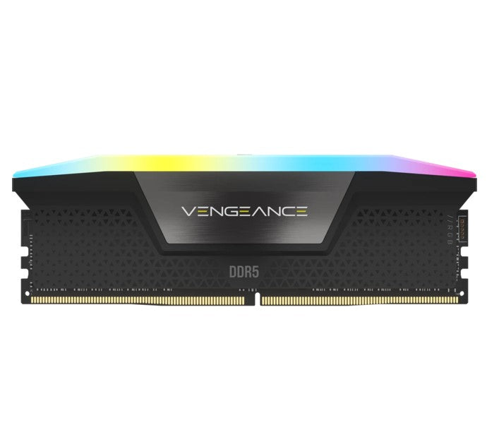 Corsair Vengeance RGB 48GB (2x24GB) DDR5 UDIMM 5600MHz C40 1.25V Desktop Gaming Memory Black