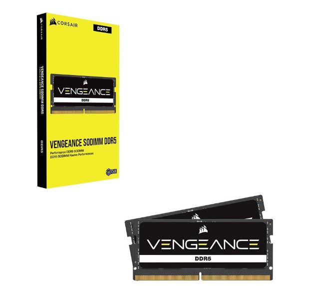 Corsair Vengeance 16GB (1x16GB) DDR5 SODIMM 4800MHz C40 1.1V Notebook Laptop Memory