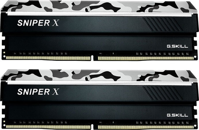 G.SKILL F4-3600C19D-16GSXWB 16GB (2 x 8GB)/ PC4-28800 / DDR4 3600 Mhz/ Timings 19-20-20-40/ Voltage 1.35V/ Sniper X