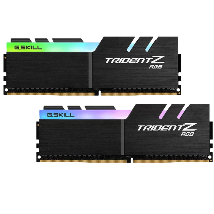 G.SKILL F4-3200C16D-16GTZRX 16GB (2 x 8GB)/ PC4-25600 / DDR4 3200 Mhz/ Timings 16-18-18-38/ Voltage 1.35V/  Trident Z RGB