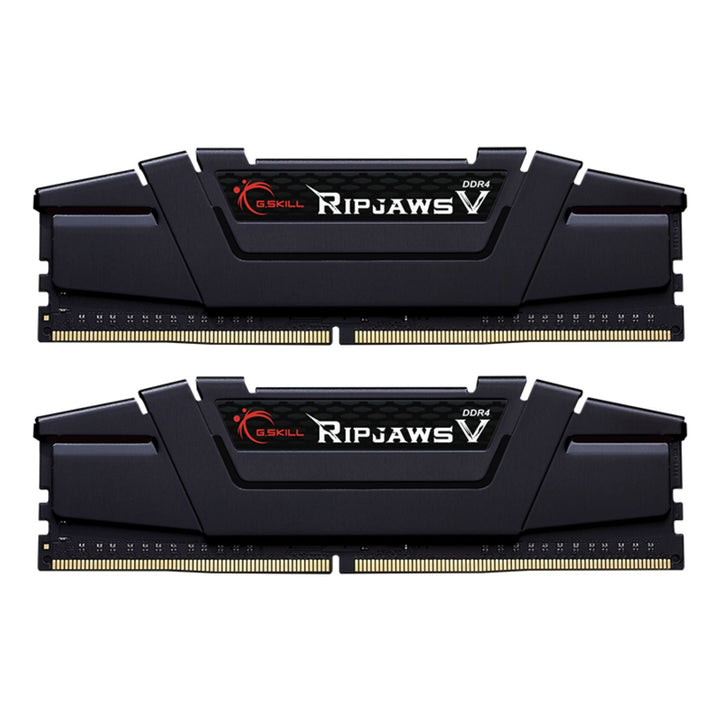 G.SKILL F4-3200C16D-32GVK 32GB (2 x 16GB)/ PC4-25600 / DDR4 3200 Mhz/ Timings 16-18-18-38/ Voltage 1.35V/ RipjawsV