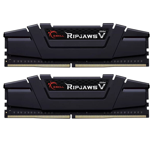 G.SKILL F4-3600C18D-16GVK 16GB (2 x 8GB)/ PC4-28800 / DDR4 3600 Mhz/ Timings 18-22-22-42/ Voltage 1.35V/ Ripjaws V