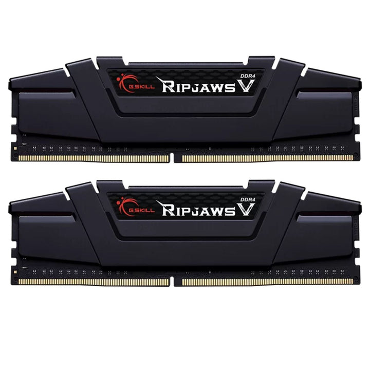 G.SKILL F4-3600C18D-16GVK 16GB (2 x 8GB)/ PC4-28800 / DDR4 3600 Mhz/ Timings 18-22-22-42/ Voltage 1.35V/ Ripjaws V