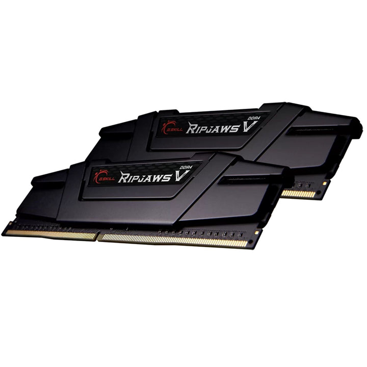 G.SKILL F4-3600C18D-16GVK 16GB (2 x 8GB)/ PC4-28800 / DDR4 3600 Mhz/ Timings 18-22-22-42/ Voltage 1.35V/ Ripjaws V