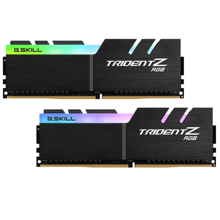 G.SKILL F4-3200C16D-32GTZR 32GB (2 x 16GB)/ PC4-25600 / DDR4 3200 Mhz/ Timings 16-18-18-38/ Voltage 1.35V/ TZ R