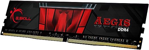 G.SKILL F4-3200C16S-8GIS 8GB (1 x 8GB)/ PC4-25600 / Aegis DDR4 3200 Mhz/ Timings 16-18-18-38/ Voltage 1.35V/ N