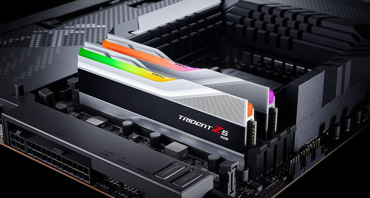 G.SKILL F5-7600J3646G16GX2-TZ5RS 32GB (2 x 16GB)/ DDR5 7600 MT/s/ Timings 36-46-46-121/ Voltage 1.4V/ TZ5 RGB