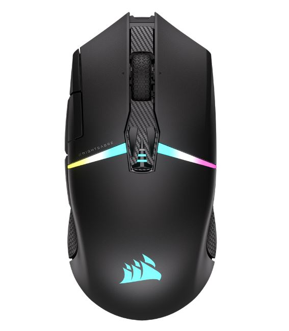 CORSAIR Night Sabre WIRELESS Slipstream 26K DPI