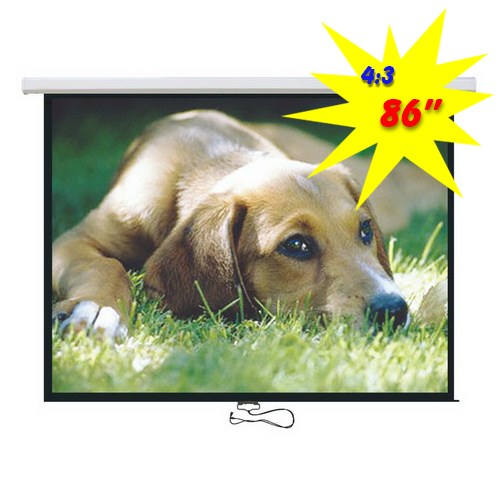 Brateck Projector Standard Auto-lock Manual Projection Screen-86‚Äô‚Äô(1.72X1.3M) /(4:3 ratio) (LS)