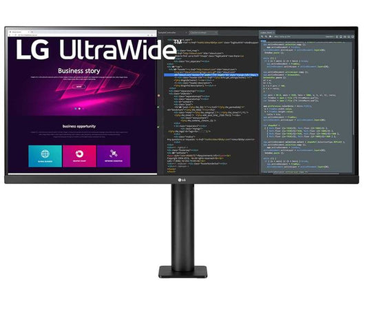 LG 34'' UltraWide Ergo QHD IPS HDR Monitor with FreeSync‚Ñ¢ -Limited Warranty	1 Year Parts and Labor