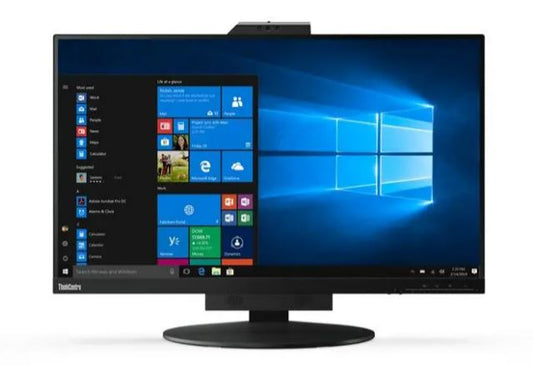 LENOVO ThinkCentre Tiny-in-One G4 27' 60Hz QHD Monitor 2560x1440 16:9 14ms Height Adjust Tilt Swivel Pivot HDMI DP USB3.1 Webcam Mic VESA 3YR WTY