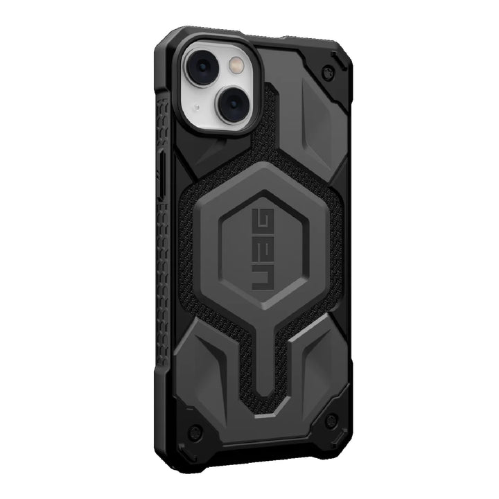 UAG Monarch Pro Kevlar MagSafe Apple iPhone 14 Plus Case - Kevlar Silver (114029113933)