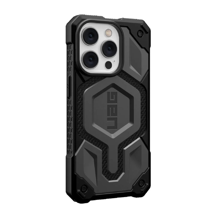 UAG Monarch Pro Kevlar MagSafe Apple iPhone 14 Pro Case - Kevlar Silver (114030113933)