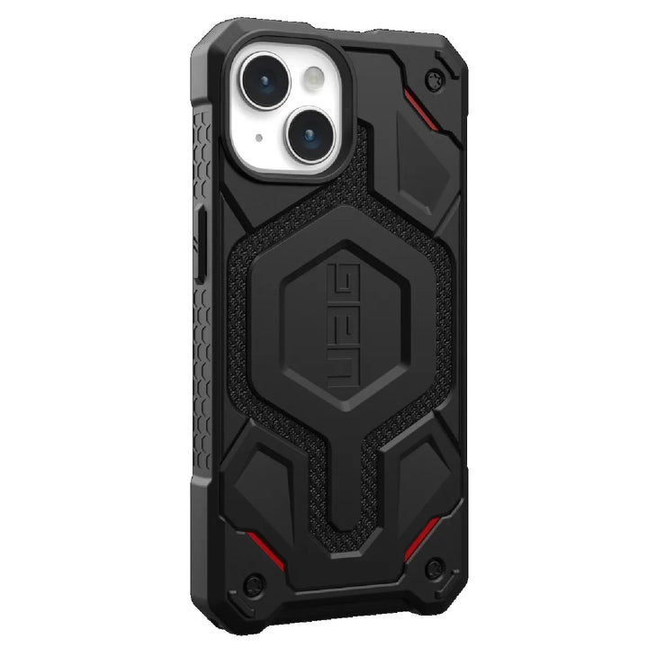 UAG Monarch Pro Kevlar MagSafe Apple iPhone 15 (6.1') Case - Kevlar Black (114219113940)