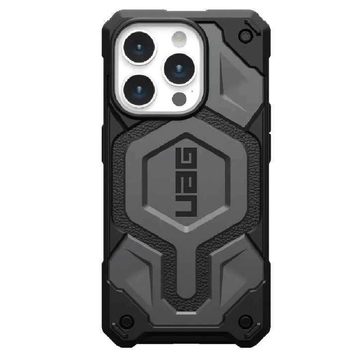 UAG Monarch Pro MagSafe Apple iPhone 15 Pro (6.1') Case - Silver (114221113333)