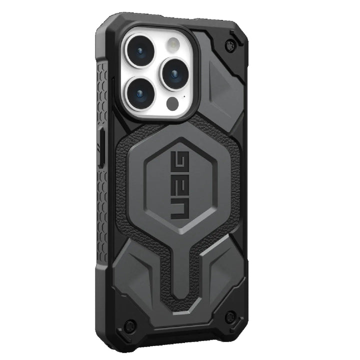 UAG Monarch Pro MagSafe Apple iPhone 15 Pro (6.1') Case - Silver (114221113333)