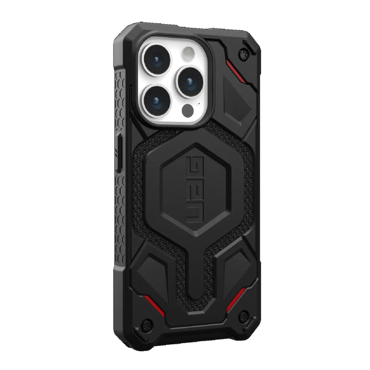 UAG Monarch Pro MagSafe Apple iPhone 15 Pro (6.1') Case - Kevlar Black (114221113940)