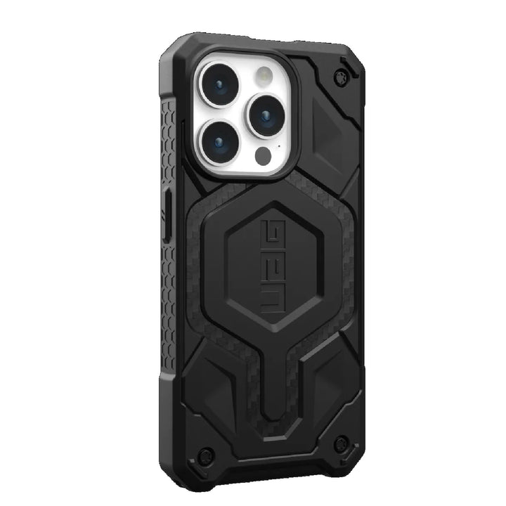 UAG Monarch Pro MagSafe Apple iPhone 15 Pro (6.1') Case - Carbon Fiber (114221114242)