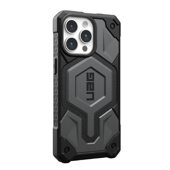 UAG Monarch Pro MagSafe Apple iPhone 15 Pro Max (6.7') Case - Silver (114222113333)