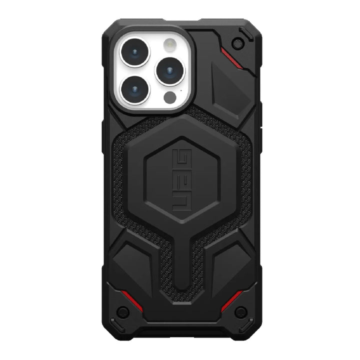 UAG Monarch Pro MagSafe Apple iPhone 15 Pro Max (6.7') Case -Kevlar Black(114222113940)