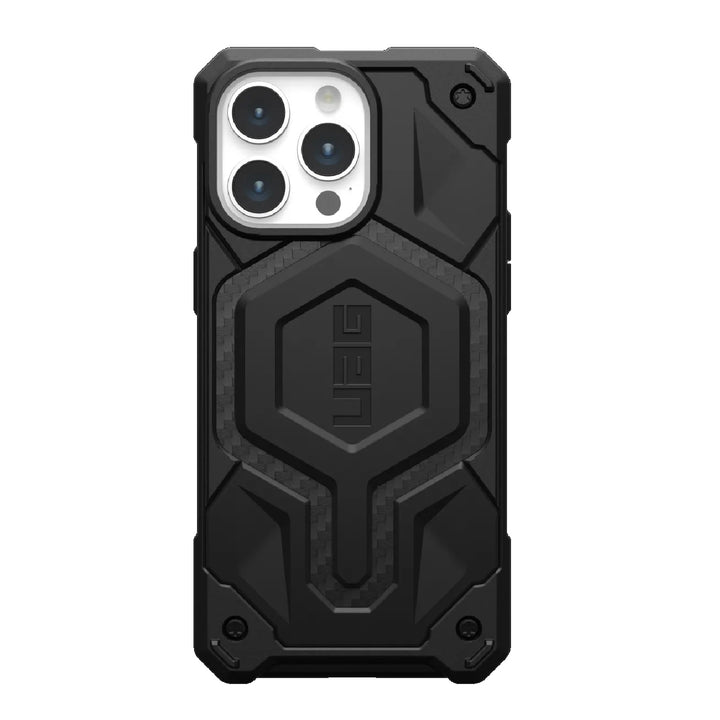 UAG Monarch Pro MagSafe Apple iPhone 15 Pro Max (6.7') Case -Carbon Fiber(114222114242)