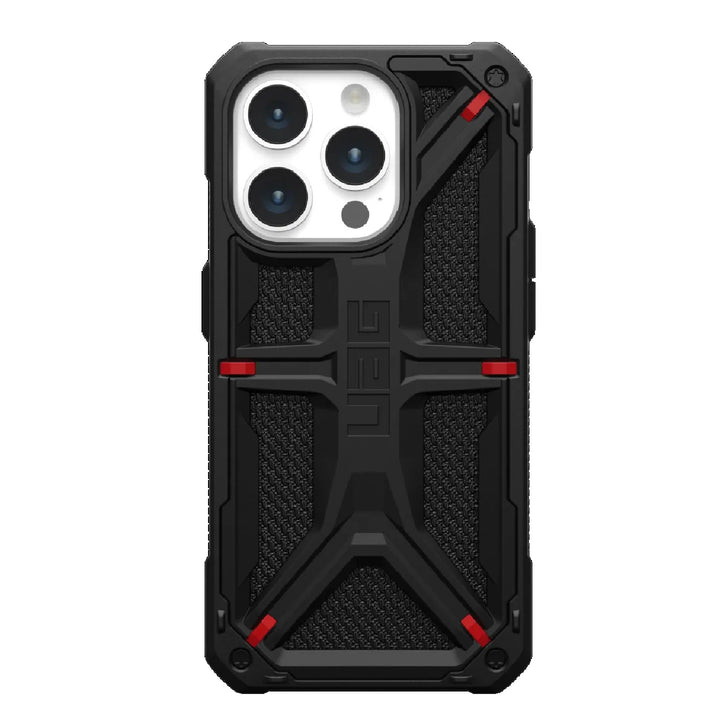 UAG Monarch Kevlar Apple iPhone 15 Pro (6.1') Case - Kevlar Black (114278113940)