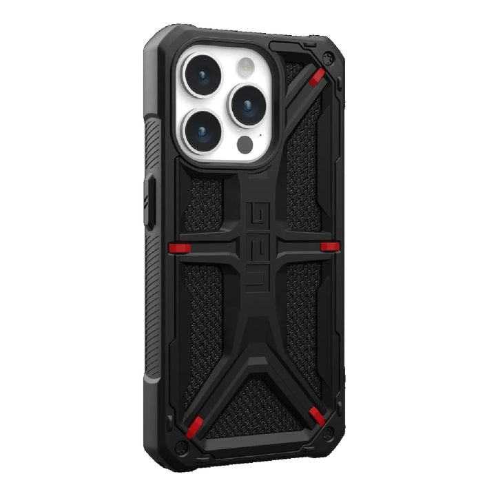 UAG Monarch Kevlar Apple iPhone 15 Pro (6.1') Case - Kevlar Black (114278113940)