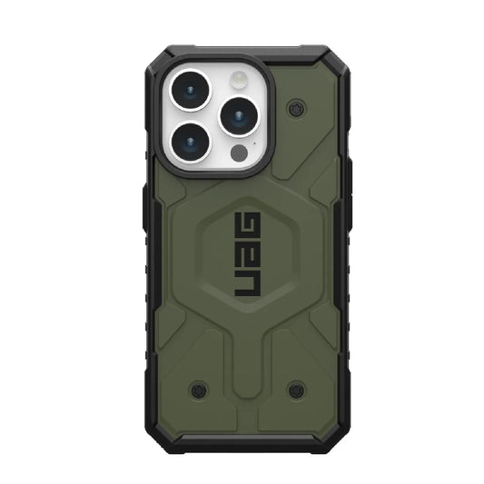 UAG Pathfinder MagSafe Apple iPhone 15 Pro (6.1') Case - Olive Drab (114281117272)