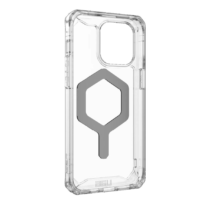 UAG Plyo MagSafe Apple iPhone 15 Pro Max (6.7') Case - Ice/Silver(114305114333)