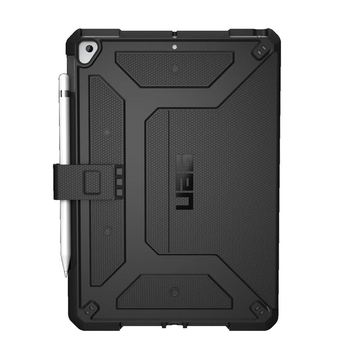 UAG Metropolis Apple iPad (10.2') (9th/8th/7th Gen) Folio Case - Black(121916114040)