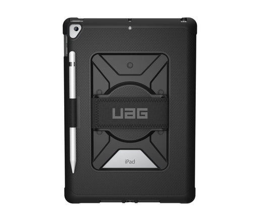 UAG Metropolis Apple iPad (10.2') (9th/8th/7th Gen) with Handstrap Case - Black (12191LB14040)