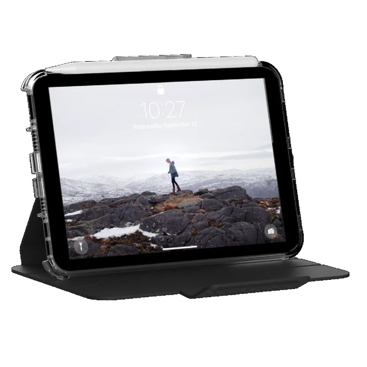 UAG [U] Lucent Apple iPad Mini (8.3') (6th Gen) Folio Case - Black (12328N314040)