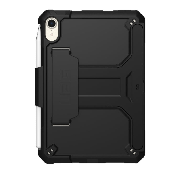 UAG Scout iPad Mini (8.3') (6th Gen) with Kickstand & Handstrap Case - Black (124014114040)