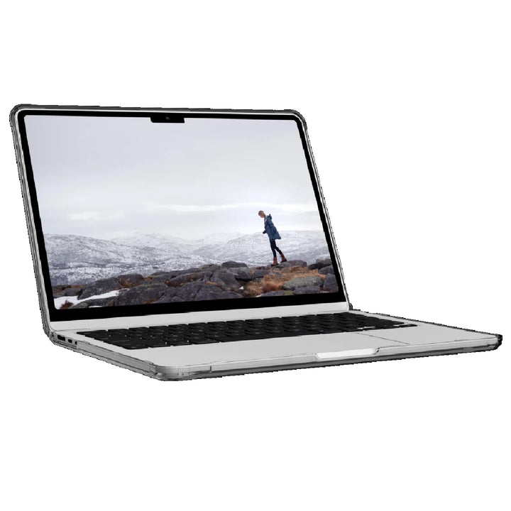 UAG [U] Lucent Apple MacBook Air (13') (M2/M3) Case - Ice/Black (134008114340)