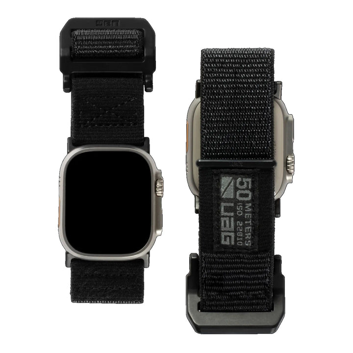 UAG Active Watch Strap for Apple Watch (45/44/42mm) - Graphite/Black (194004114032)